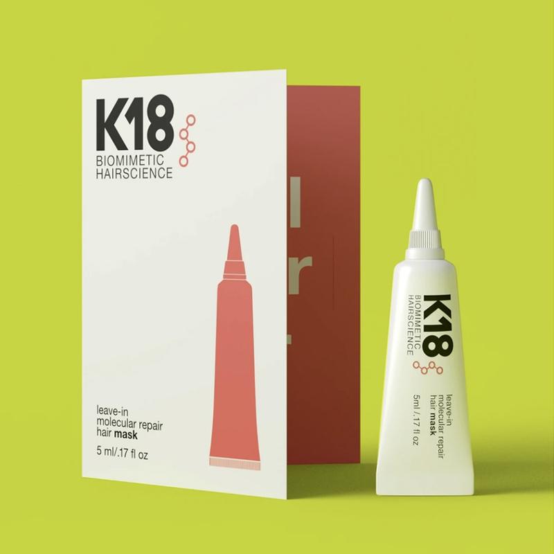 K18 leave-in molecular repair hair mask 5ml