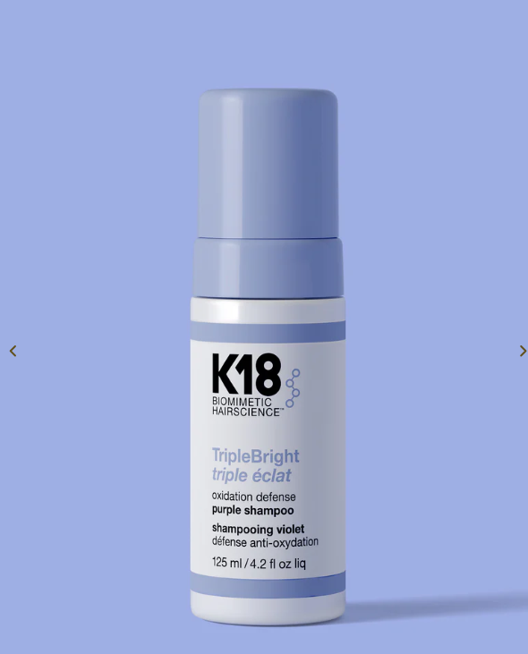 K18 TripleBright purple shampoo 443ml